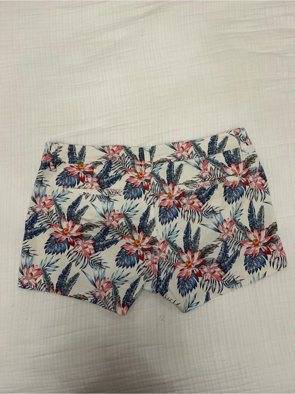 market & spruce floral print shorts